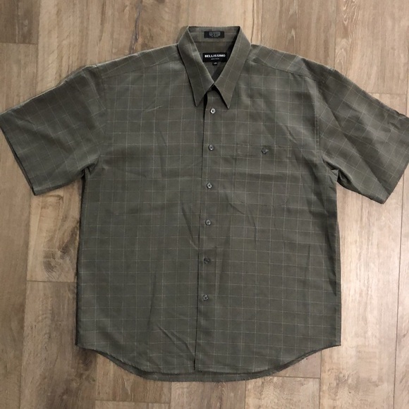 belissimo moda italia Other - Like new! - BELISSIMO MODA ITALIA Short Sleeve Button Down Shirt